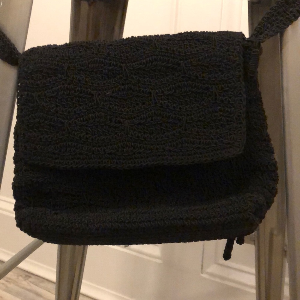 🟢Small crochet crossbody with built in wallet